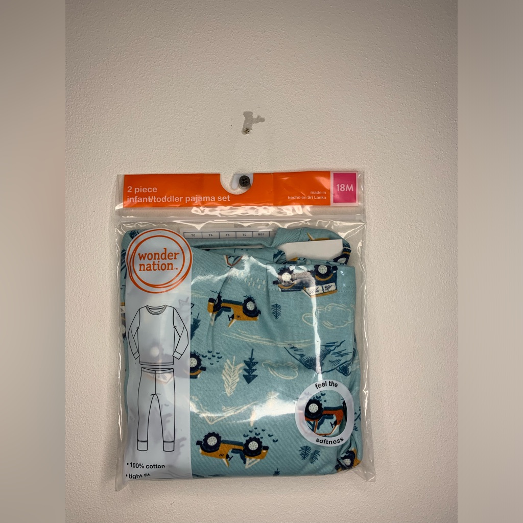 Wonder Nation Boys Pajamas Size 18m